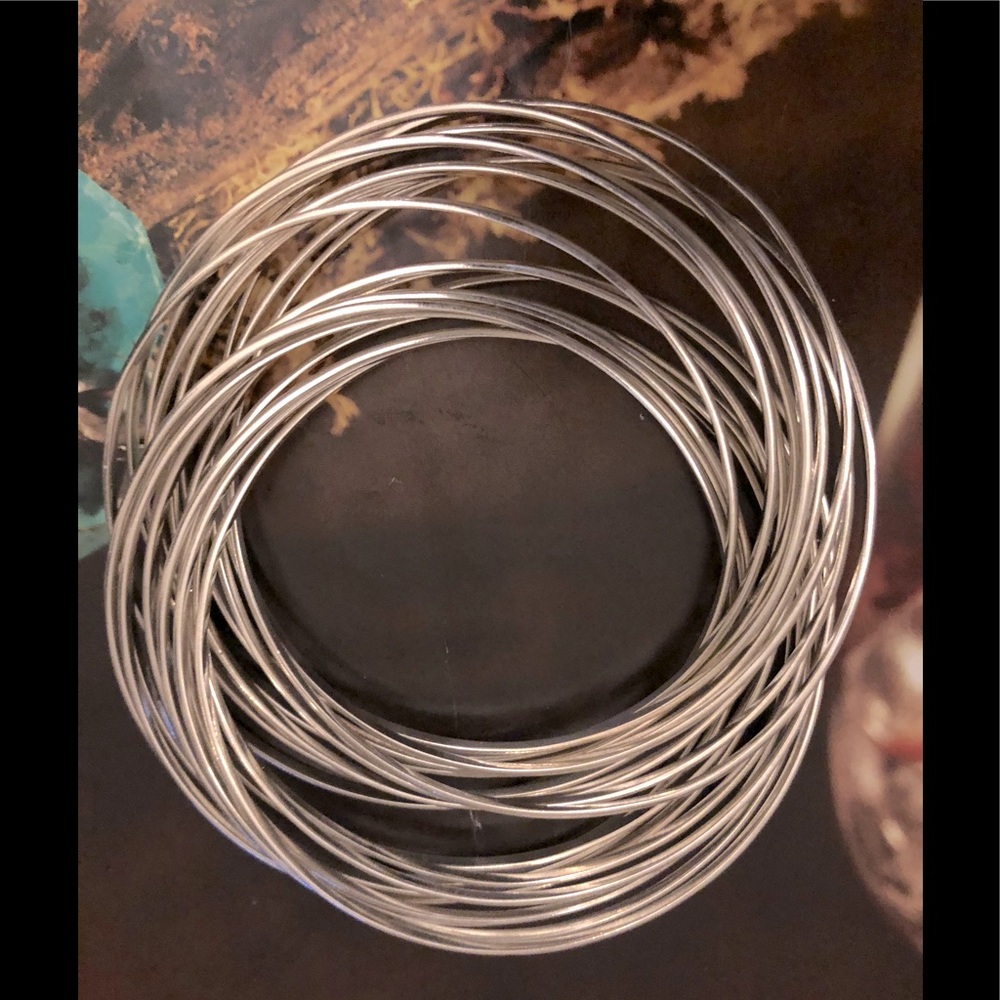 New Silpada Sterling Silver 21 Bangle Salute